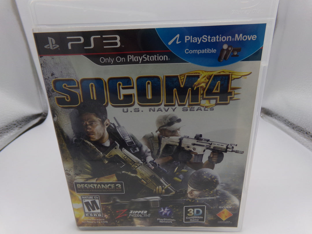 SOCOM 4: U.S. Navy Seals Playstation 3 PS3 Used