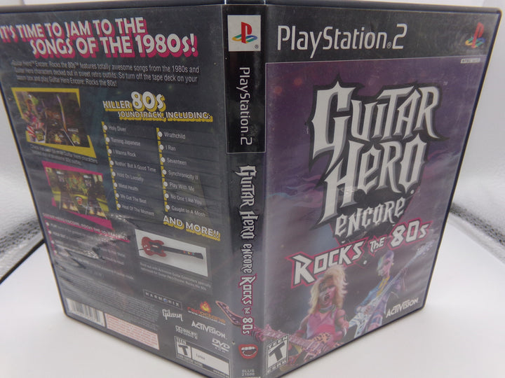 Guitar Hero Encore: Rock the 80's Playstation 2 PS2 Used