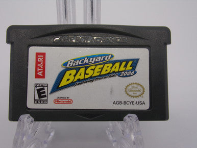 Backyard Baseball 2006 Game Boy Advance GBA Used