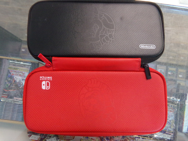 Nintendo Switch Carrying Case (Mario Red Bowser Black) Used