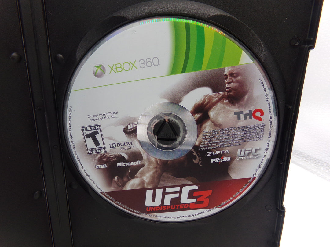 UFC Undisputed 3 Xbox 360 Disc Only