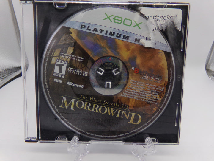 The Elder Scrolls III: Morrowind Original Xbox Disc Only
