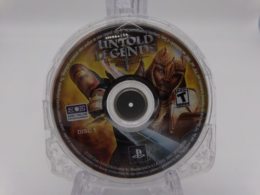 Untold Legends: Brotherhood of the Blade Playstation Portable PSP Disc Only