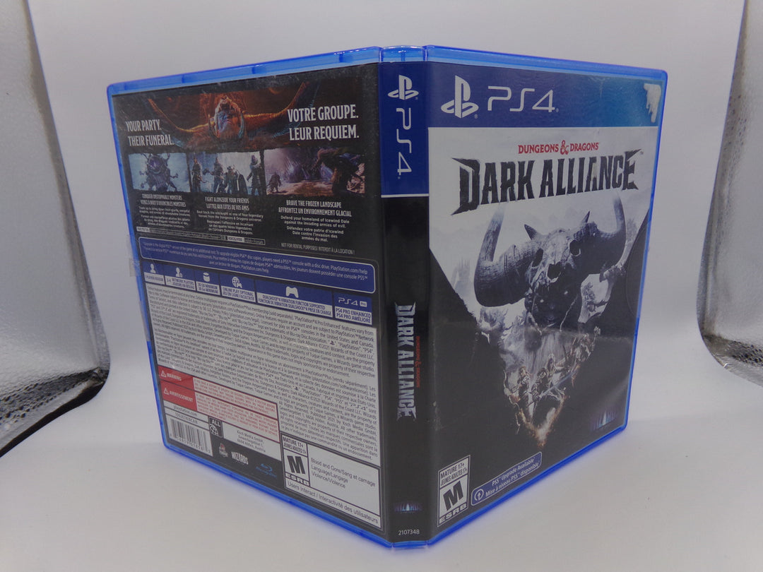 Dungeons and Dragons: Dark Alliance Playstation 4 PS4 Used