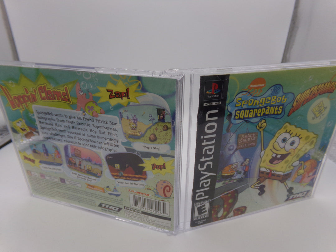 Spongebob Squarepants: SuperSponge Playstation PS1 Used