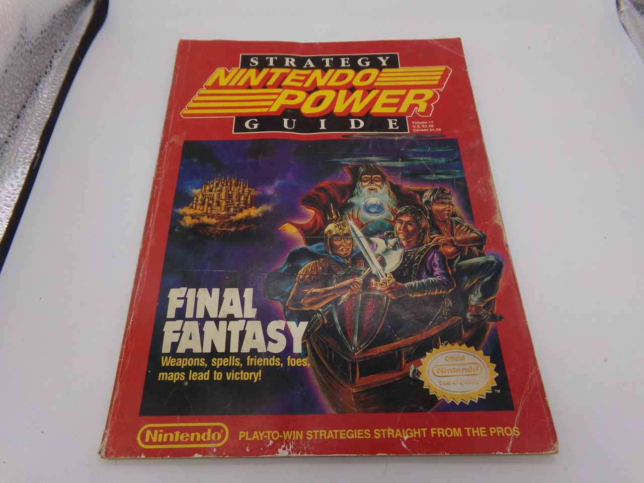 Nintendo Power 6-Issues Bundle x Final Fantasy Guide Set deals