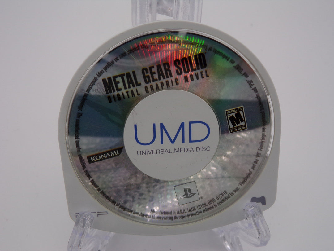 Metal Gear Solid: Digital Graphic Novel Playstation Portable PSP Disc Only