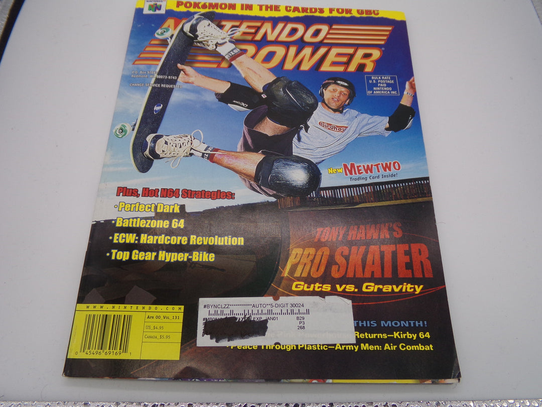 Nintendo Power [Volume 131] Tony Hawk's Pro Skater NP102026
