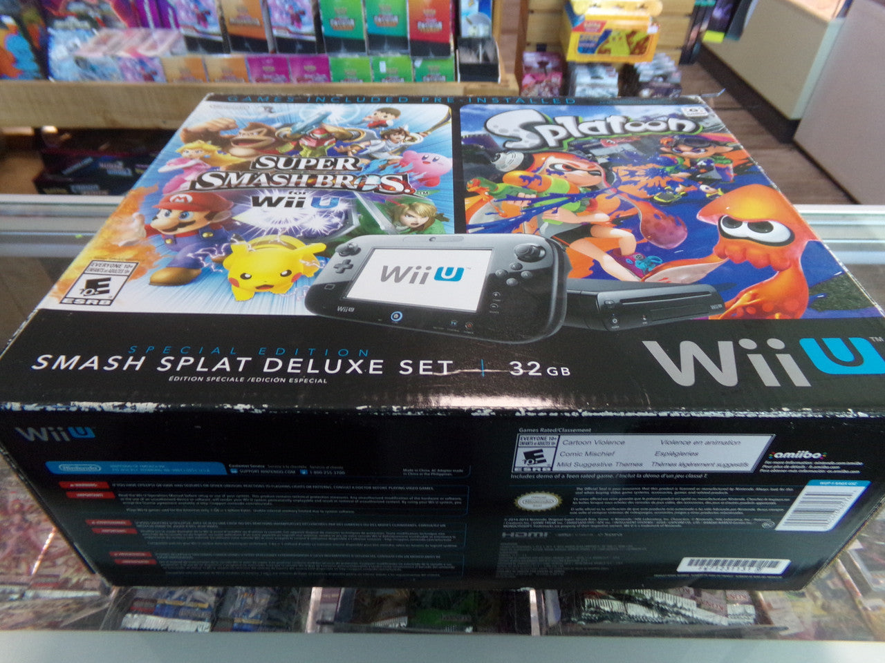 Wii U 32 GB With Pokken tournament and super smash bros Wii U plus 2024