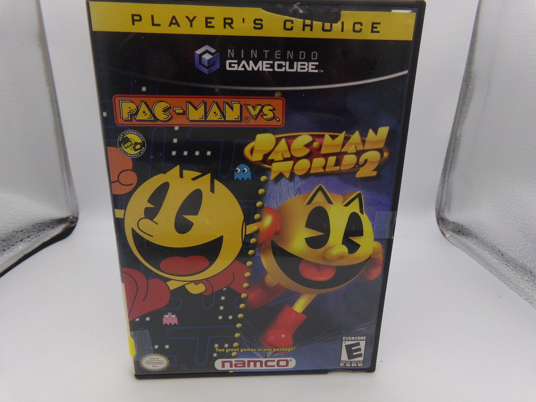 Pac Man VS and Pac Man World 2 Combo Pack Gamecube Used