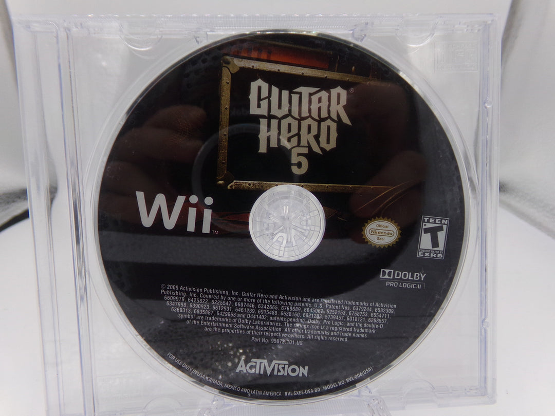 Guitar Hero 5 Wii Disc Only
