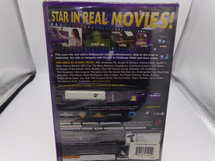 Yoostar 2: In the Movies Xbox 360 Kinect NEW