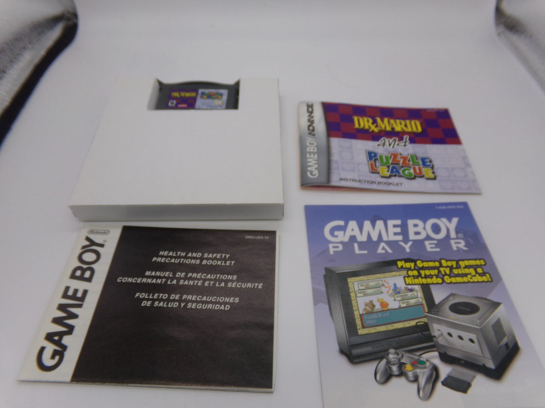 Dr. Mario / Puzzle League Combo Pack Game Boy Advance GBA Boxed Used