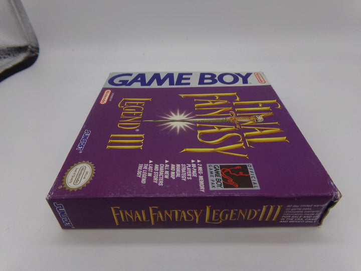 Final Fantasy Legend III Original Game Boy Boxed Used