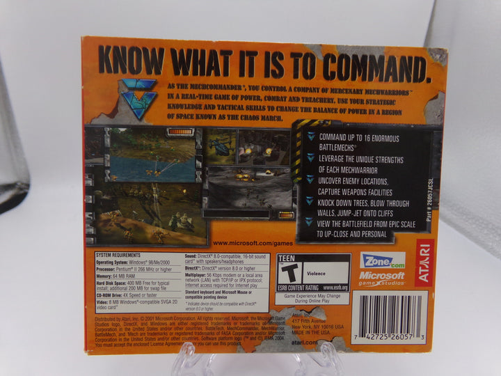 Mecan 2 Computer Mech Commander 2 PC Used – Core Gaming