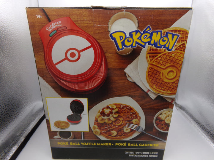 Pokemon Poke Ball Waffle Maker Open Box Never Used