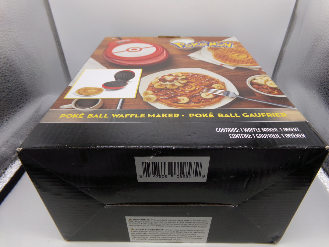 Pokemon Poke Ball Waffle Maker Open Box Never Used