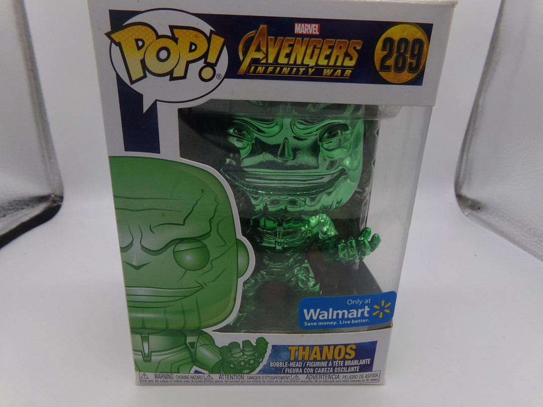 Avengers: Infinity War - #289 Thanos (Green Wal-Mart) Funko Pop