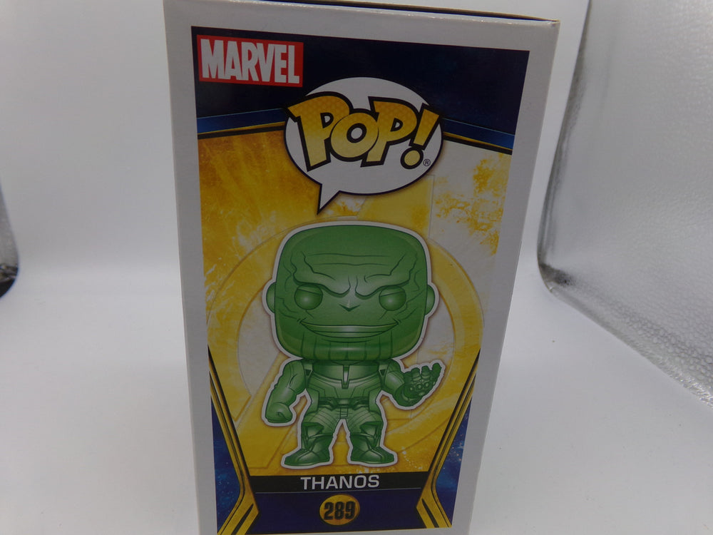 Green Chrome Thanos Funko Pop Chrome Marvel Thanos Infinity Chrome
