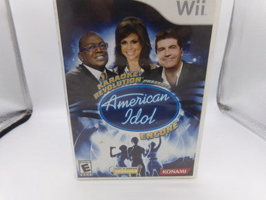 Karaoke Revolution Presents: American Idol Encore (Game Only) Wii Used