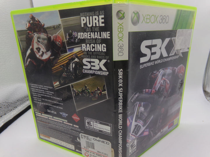SBK X Superbike World Championship Xbox 360 Used