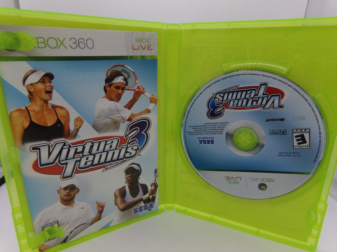 Virtua Tennis 3 Xbox 360 Used