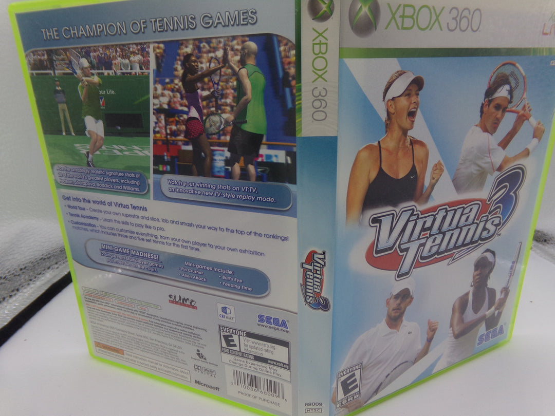 Virtua Tennis 3 Xbox 360 Used