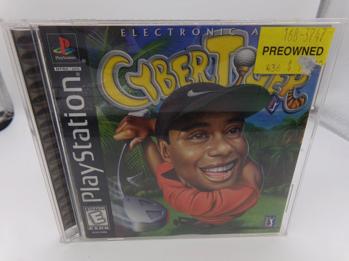 CyberTiger Playstation PS1 Used