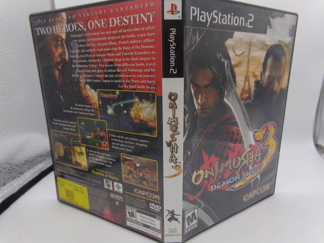 Onimusha 3: Demon Siege Playstation 2 PS2 Used