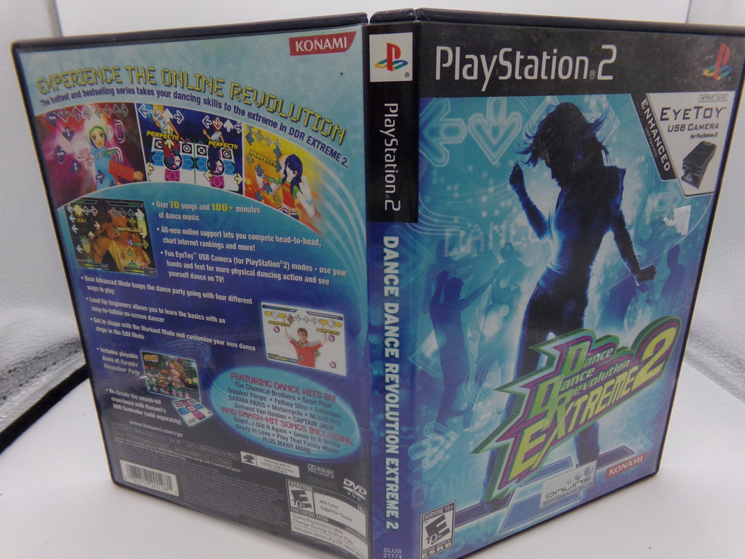 Dance Dance Revolution Extreme 2 Playstation 2 PS2 Used    OS91124