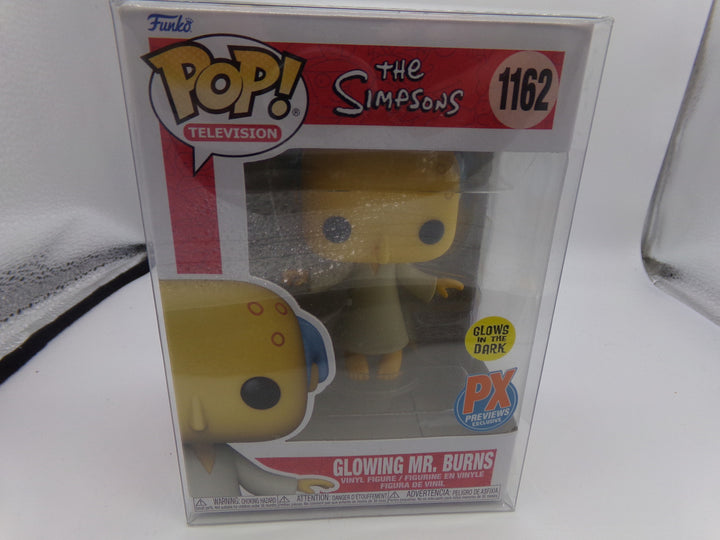 The Simpsons - #1162 Glowing Mr. Burns (PX Previews, Glow in the Dark) Funko Pop