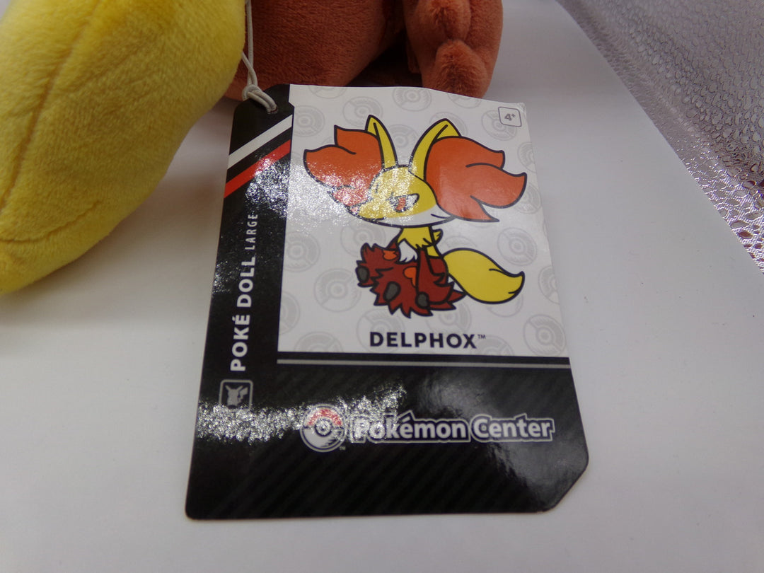 Pokemon Center Pokedoll Large 9 Inch Delphox Plush 2014