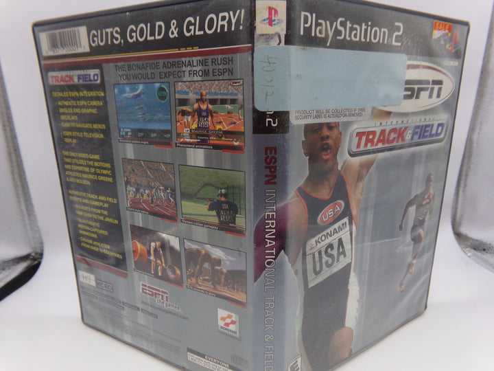ESPN International Track & Field Playstation 2 PS2 Used