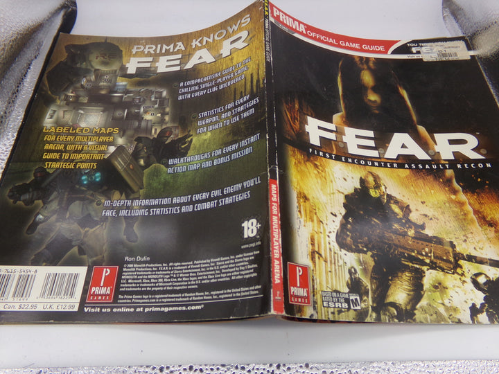 Prima FEAR (F.E.A.R.) Official Strategy Guide Used