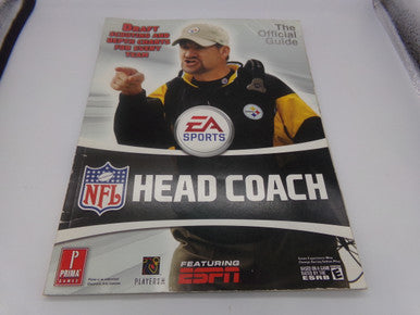 Prima NFL Head Coach Official Strategy Guide Used