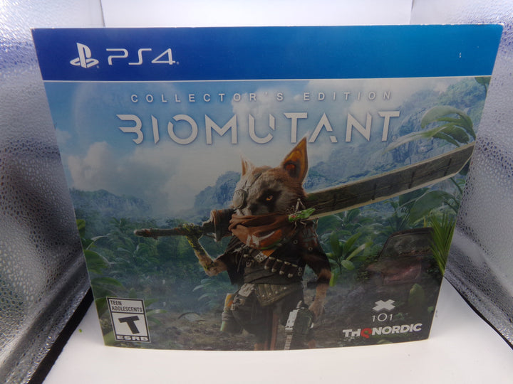 Biomutant Collector's Edition Playstation 4 PS4 NEW