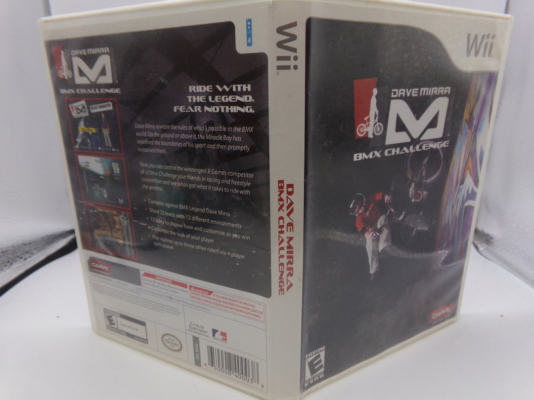 Dave Mirra BMX Challenge Wii Used