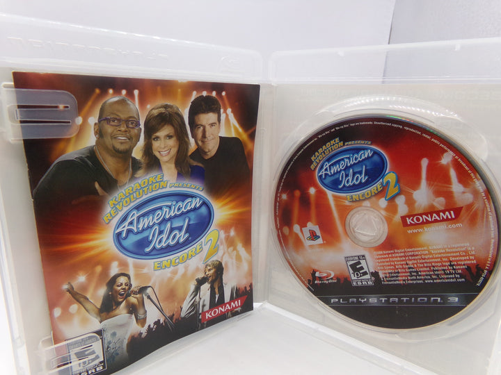 Karaoke Revolution Presents: American Idol Encore 2 (Game Only) Playstation 3 PS3 Used