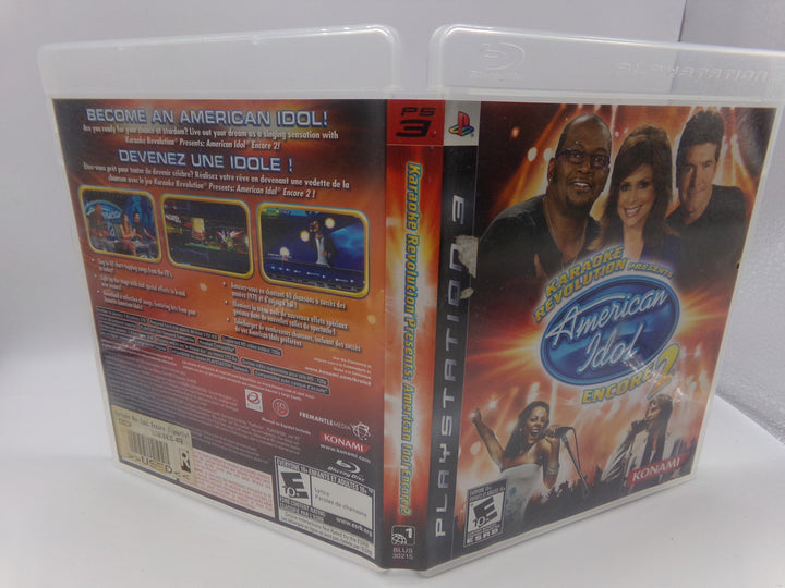 Karaoke Revolution Presents: American Idol Encore 2 (Game Only) Playstation 3 PS3 Used