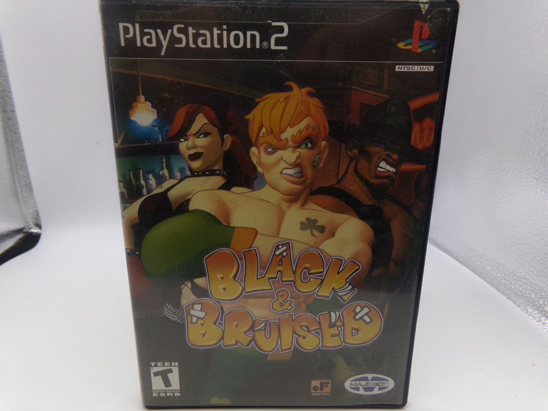 Black & Bruised Playstation 2 PS2 Used