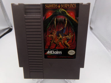 Swords and Serpents Nintendo NES Used