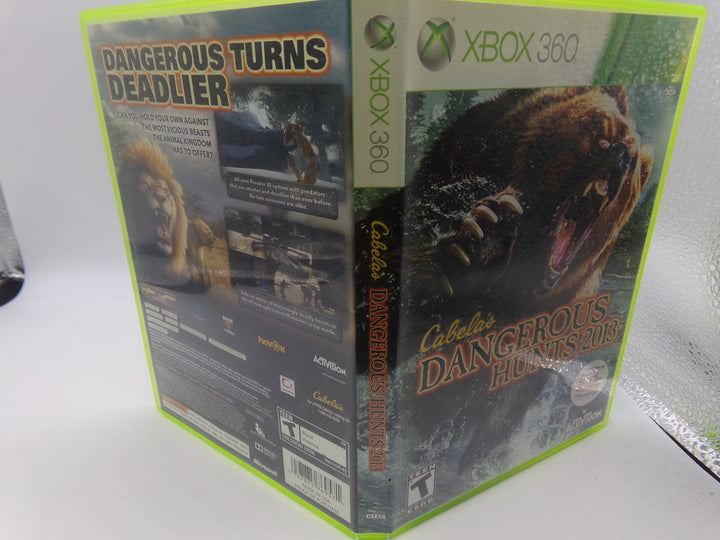 Cabela's Dangerous Hunts 2013 Xbox 360 Used