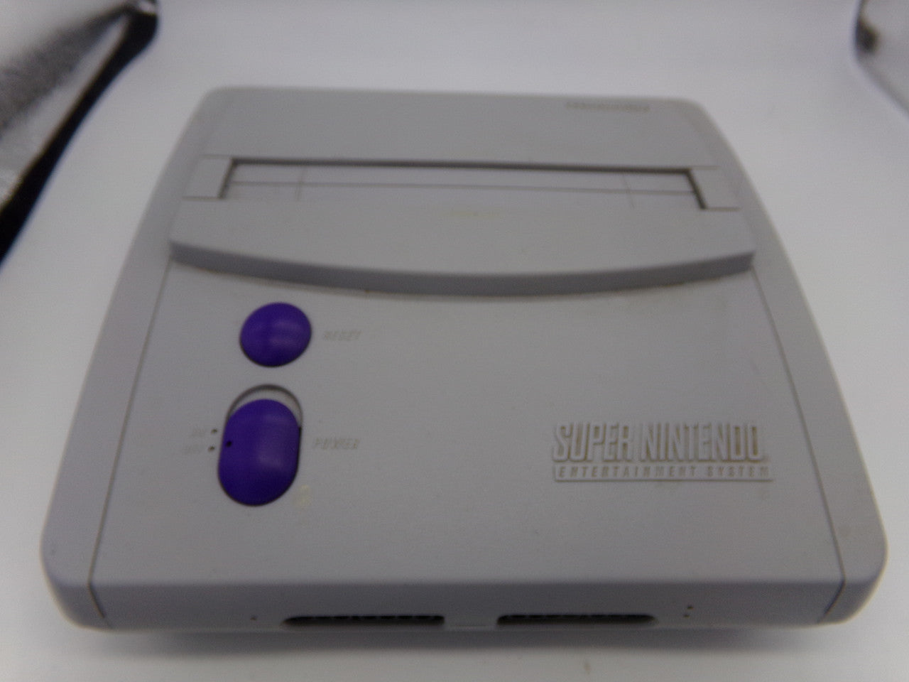 Super shops Nintendo Jr. SNES Console OEM Model #SNS-101 NO AC PLUG AS IS W5A