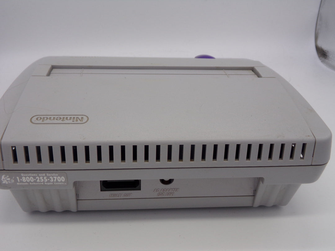 Super Nintendo SNES  Jr. (SNS-101 Redesign) Console Used