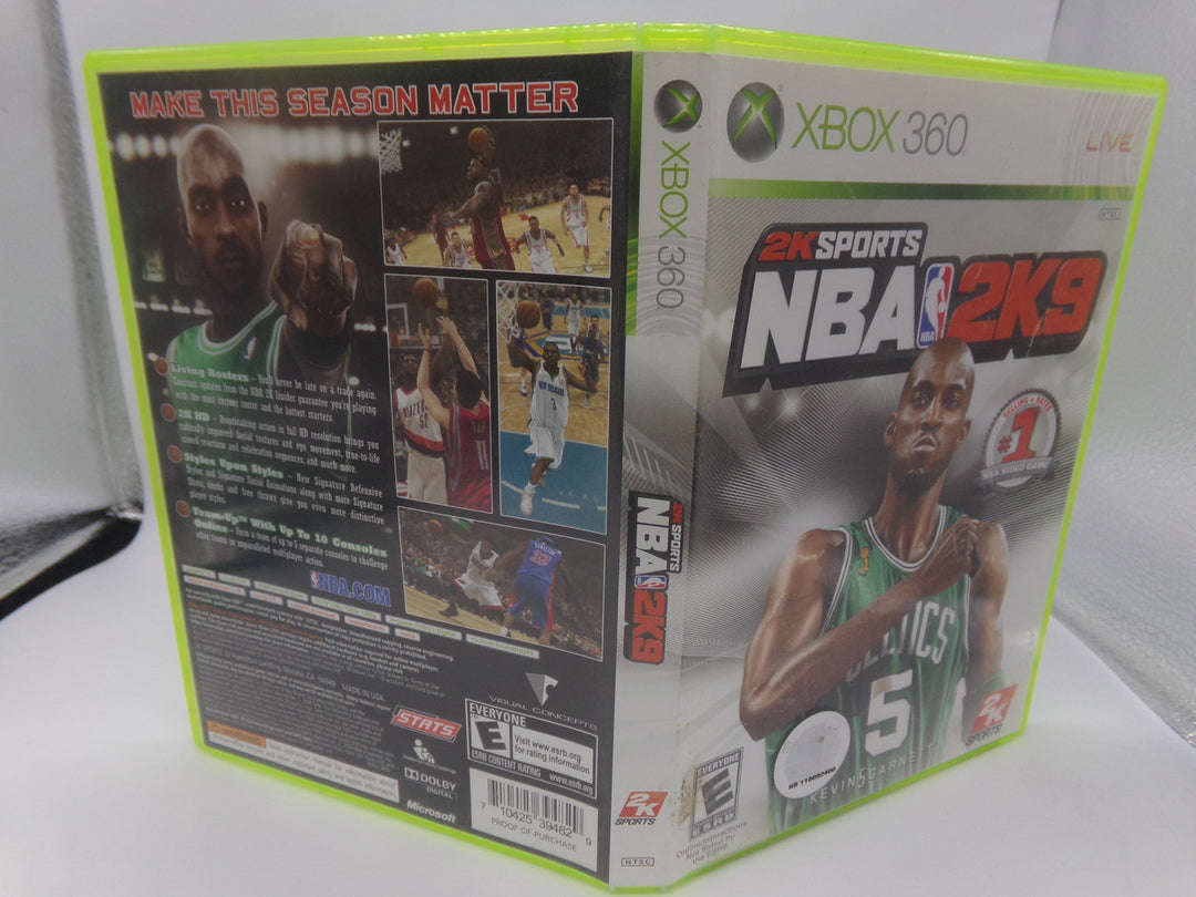 NBA 2K9 Xbox 360 Used