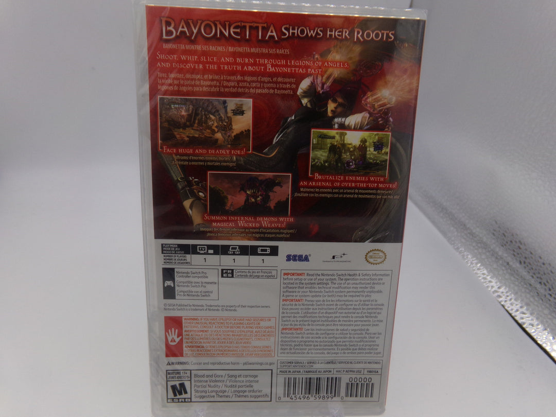 Bayonetta Nintendo Switch NEW