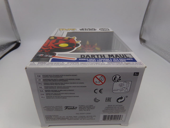 Star Wars - #410 Darth Maul Funko Pop