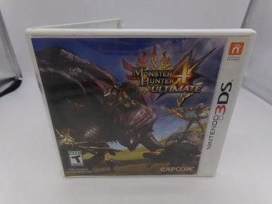 Monster Hunter 4 Ultimate Nintendo 3DS CASE AND MANUAL ONLY
