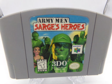 Army Men's Sarge's Heroes Nintendo 64 N64 Used
