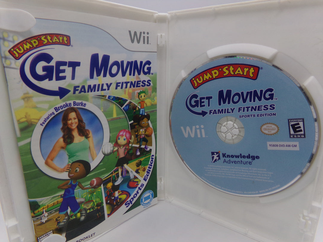 Jump Start: Get Moving Family Fitness Wii Used